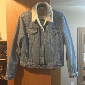 Levis Sherpa Denim Jacket